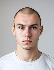 ID Photo for Passport : Russian young adult man 3