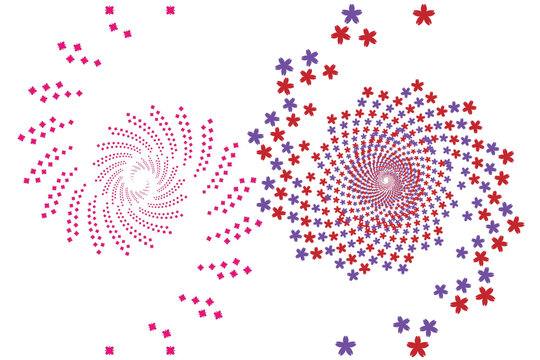 Pink, blue, red color transform designpattern, design, vector, illustration, art, flower, circle, color, decoration, ornament, floral, rainbow, frame, colorful, wallpaper, heart, card, backdrop, manda