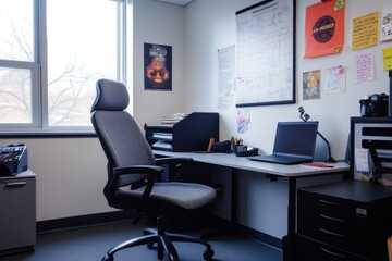 Fototapeta premium Inspiring Modern Office Workspace