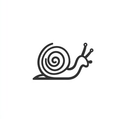 Snail Crawling on Surface