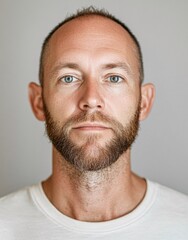 Obraz premium ID Photo for Passport : British adult man 4