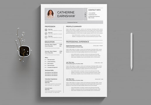 Ats Friendly Resume