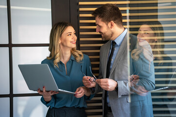 Business project team working together at meeting room at office