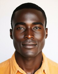 Obraz premium ID Photo for Passport : African adult man 4