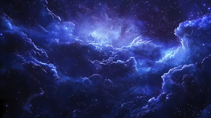 Fototapeta premium Earth in space galaxy. Starbright. Illustration