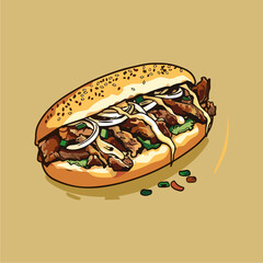 Cheesesteak Sandwich