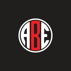 ABE letter logo creative design with vector graphic, ABCE unique design