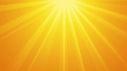 Fototapeta premium Fondo de rayos de sol con degradado de color, amarillo y oro