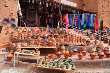 Handicraft in Ouarzazate, Morocco