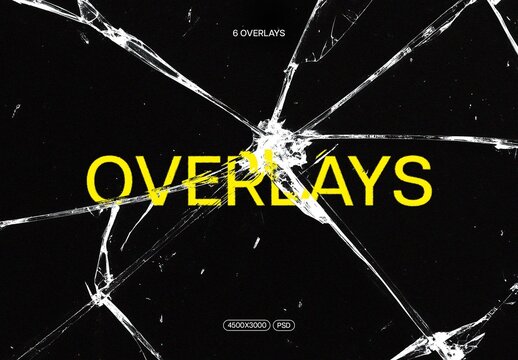 Broken Glass Overlays With Generative AI