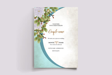 floral bridal shower invitation templates