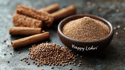 Aromatic Lohri Celebration Til Gajak and Cinnamon Spices