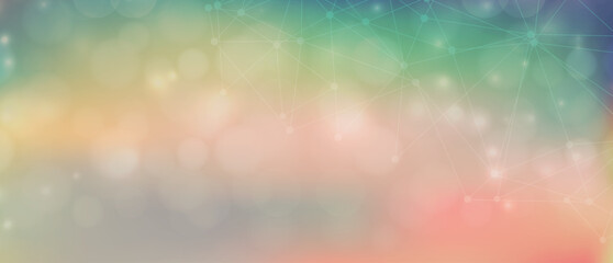 Futuristic Circuit Board Illustration Processing and Data Integration Technology Background