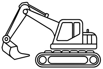 Construction Equipment Sketch