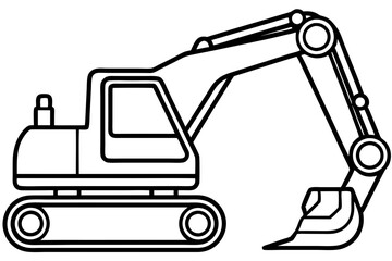 Construction Equipment Sketch