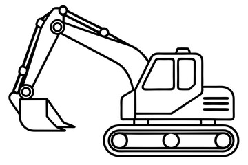 Construction Equipment Sketch