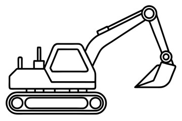 Construction Equipment Sketch