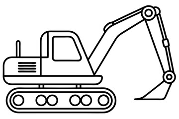 Construction Equipment Sketch