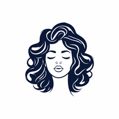 Curly Hair Logo