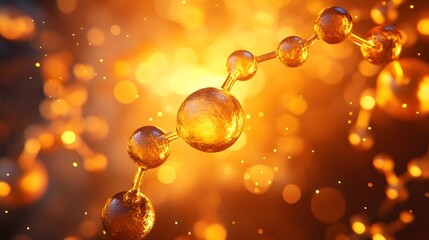 Powerful molecules neutralizing free radicals glowing with vibrant textures and dynamic interactions symbolizing the concept of health energy and scientific research