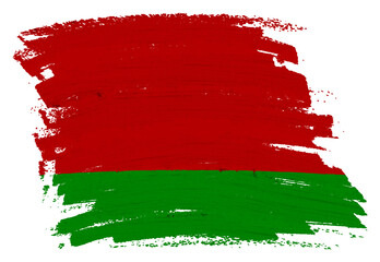Belarus flag background paint splash brushstroke