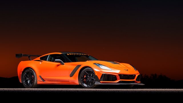 Phoenix, AZ, USA
January 14, 2025
2019 Chevrolet Corvette ZR1 Coupe ZTK 3ZR Hennessey HPE850