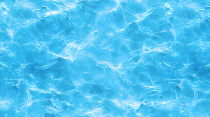 Ocean waves, ocean blue water landscape, aerial view