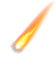Comet Falling from Space © klyaksun