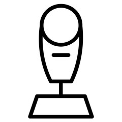Cup Football Trophy Line Icon