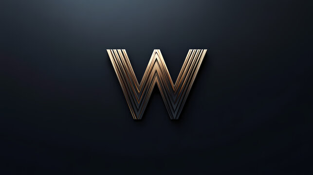Modern logo design: 'winston' in sleek, metallic shades against a dark background, ideal for branding and marketing materials. Windstone. Illustration