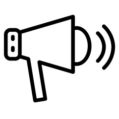 Viral Promote Startup Line Icon