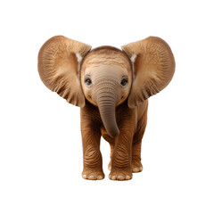 Adorable Baby Elephant Calf Portrait