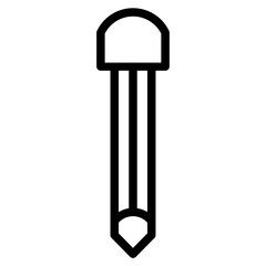 Pencil Draw Edit Line Icon
