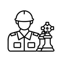 risk game soldier icon, risk game soldier line art - simple line art of risk game soldier, perfect for risk game soldier logos and icons and themed design 