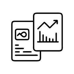 trading card icon, trading card line art - simple line art of trading card, perfect for trading card logos and icons and themed design 