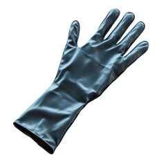 Durable Blue Rubber Glove for Protection and Versatility