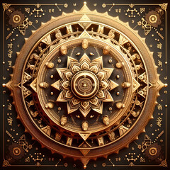 Obraz premium Shree Yantra