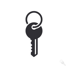 Key icon. Lock or unlock sign. Padlock. Lock symbol. Unblock. Password icon. Access sign. Private access. Logo template. Safety symbol. Door key. Key silhouette. Key symbol. Logo template. Keys