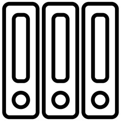 Binder Outline icon