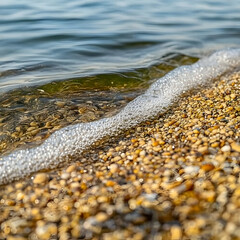 Coastal Wavelets Realistic Photo