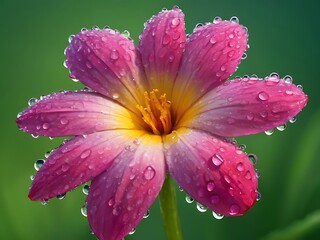 Beautiful cosmos flowers blooming in garden. Colorful cosmos flowers in spring morning and blue sky