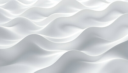 Abstract White Wave Background Texture Image
