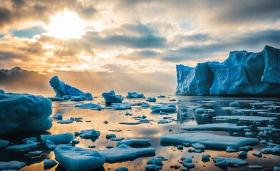 Arctic Sunset © Faidenblass Studio