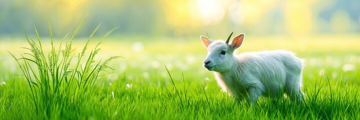 Obraz premium Gras im Frühling