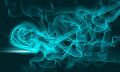 The background image inspired by smoke creates shadows with overlapping light and smoke.