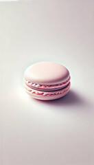 Fototapeta premium colorful pastel colour macaroons isolated on white background