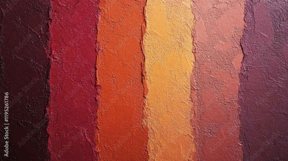Poster warm gradient background featuring amber and burgundy hues with a rustic texture for a cozy ambiance