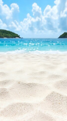 Fototapeta premium Beach Sand Background Image