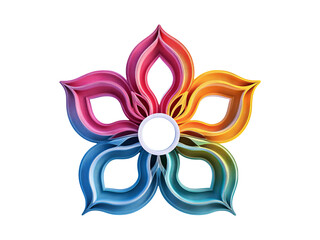 Obraz premium Colorful 3D Ornament Design for Al-Fitr Celebration Isolated