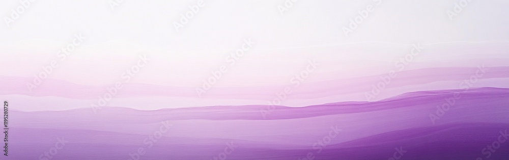 Aufkleber soft pastel lavender and pink horizontal lines blending subtly in a serene color palette